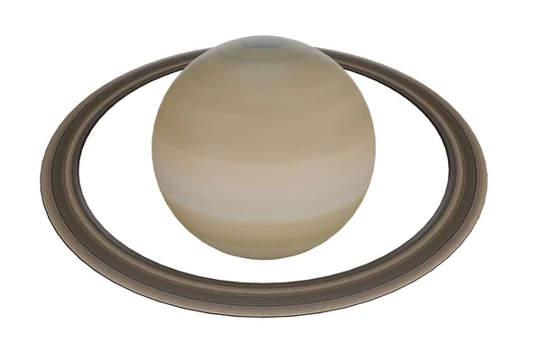 Rendering Planet Saturn Science Concept — Stock fotografie