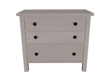 3d çekmeceli beyaz dolap