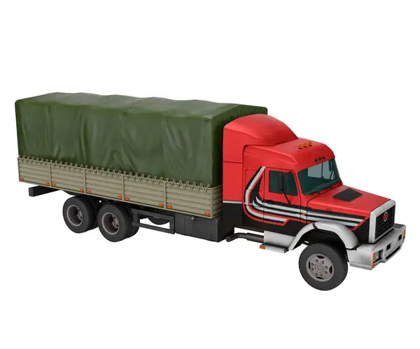 3D kargo kamyonu, kargo taşıma konsepti