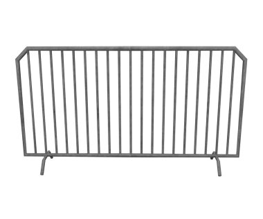 Beyaz arkaplanda izole edilmiş siyah bir robotun 3d görüntülemesi