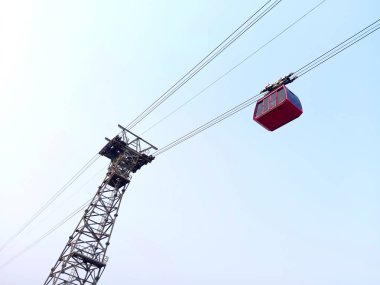 Ropeway cable car service in Guwahati, India