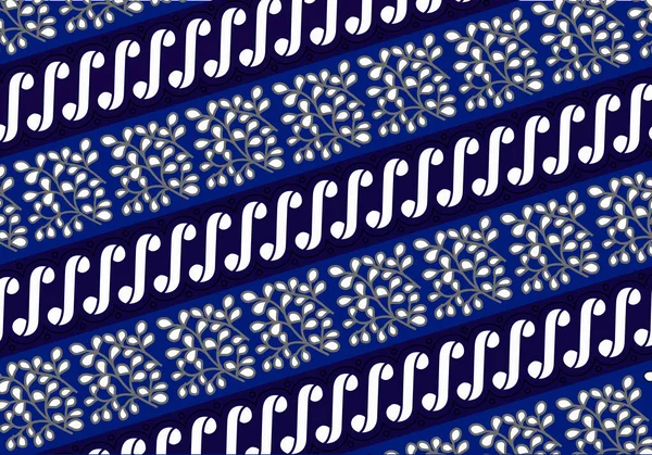 バティック インドネシア 布全体に適用されるワックス耐性染色の技術 またはこの技術を使用して作られた布は インドネシアに由来します バティックは 点と線を描くことで作られます — ストックベクタ