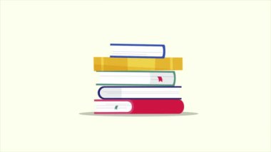 Kitap Günü 'nü kutlamak için Dünyanın Kitabı. kütüphanede kitap okumak