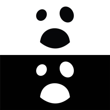 Panda yaprağı logosu tasarımı, panda logosu şablonu, şirin panda yüzü, aşk panda logosu. Şirin Panda Logo tasarım vektör şablonu. hayvan, Asya, bambu, kalp, karakter, çin, ayı, siyah, evcil hayvan, safari.