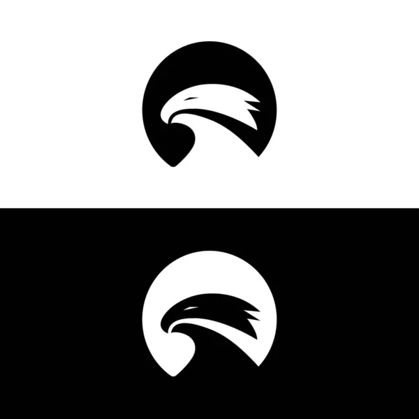 Логотип Орла Щита Ікона Орла Голова Орла Вектор Логотип Щита — стоковий вектор