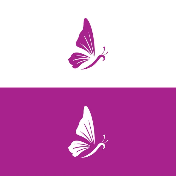 Ikona Wielkiego Motyla Zestaw Ikon Sylwetki Motyla Ilustracje Wektora Białe — Wektor stockowy