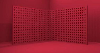 Magenta Ürün Görüntüleme Podyumu 'nun 3B illüstrasyonu