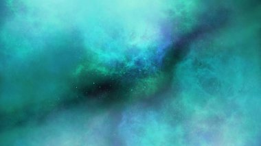 Nebula ve yıldızlı alan arkaplanı