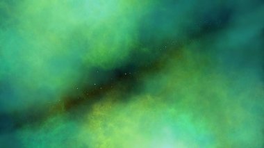 Nebula ve yıldızlı alan arkaplanı