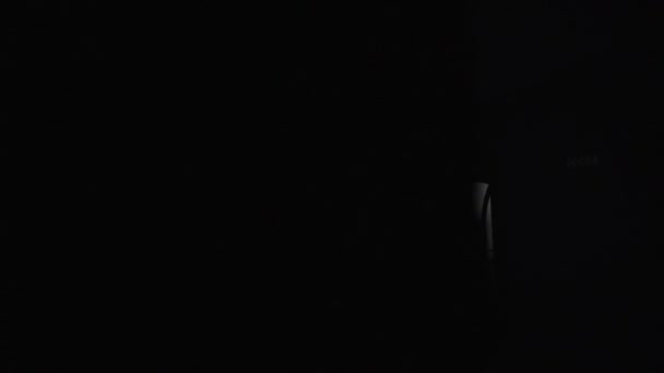 Силуетна Весільна Сукня Стоїть Манекені Перед Вікном Високоякісні Fullhd Кадри — стокове відео