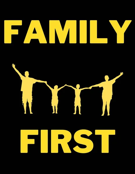 Family First Parents Day — Stock Photo, Image