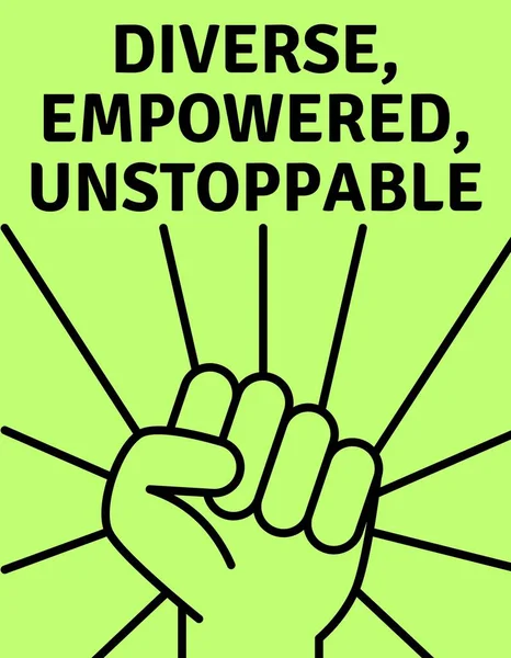 Diverse Empowered Unstoppable International Day Disabled Persons — Stock Photo, Image