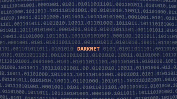 Cyber Ataque Darknet Texto Vulnerabilidad Estilo Arte Ascii Sistema Binario — Foto de Stock
