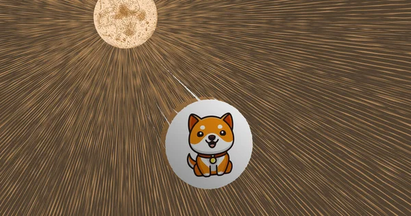 22 Ağustos 2023. Bebek Doge madeni parasının düşmesi, kripto $Babydoge 'un limitin altına inmesi, Babydoge ve fiyatın altına düşmesi..