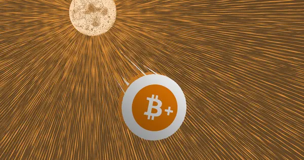 Ağustos 2023 Bir Bitcoin Çökmesi Xbc Limitinin Altına Düştü Xbc — Stok fotoğraf