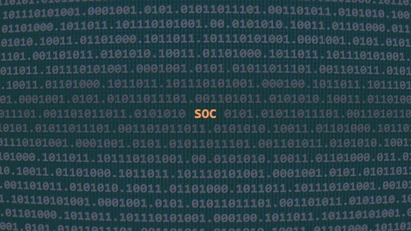 Cyberaanval Soc Kwetsbaarheidstekst Binaire Systeem Ascii Kunst Stijl Code Editor — Stockfoto