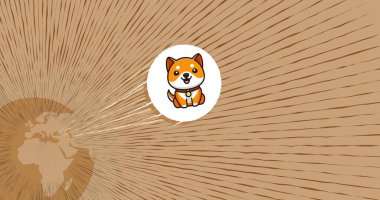 5 Ağustos 2023. Bebek Doge madeni parası aya gider, kripto $Babydoge limitin üzerinde patlar, Babydoge ve fiyatın üstüne çıkar.
