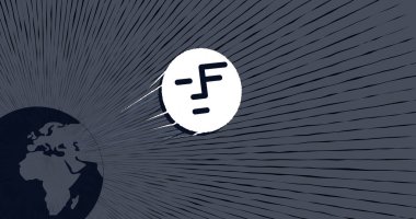 5 Ağustos 2023. Bir madeni para Faceter aya gider, kripto dolar limitin üzerinde patlar, yüz yüze gelir ve fiyatın üstüne çıkar..