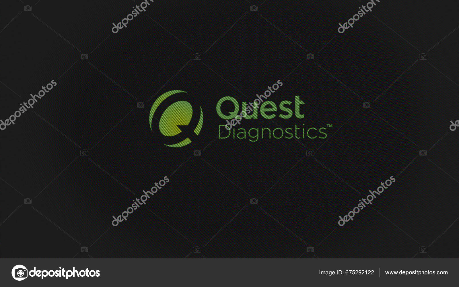 07Th September 2023 Secaucus New Jersey Logo Quest Diagnostics White ...