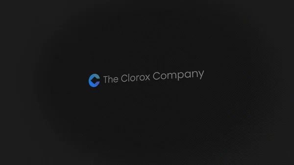 Eylül 2023 Oakland Kaliforniya Beyaz Ekran Duvarındaki Clorox Logosu Cihazın — Stok fotoğraf