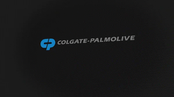 07Th September 2023 뉴욕시 스크린의 Colgate Palmolive의 장치에 Colgate Palmolive — 스톡 사진