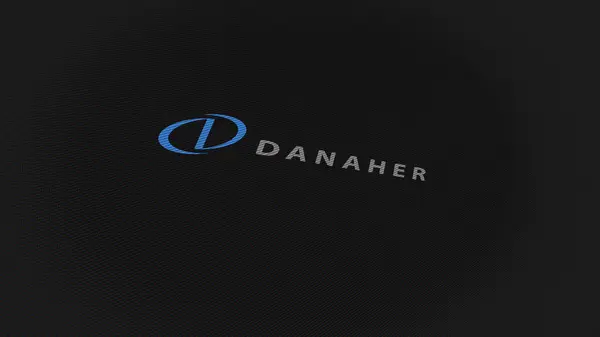 Вересня 2023 Вашингтон Округ Колумбія Логотип Danaher Corporation Білій Стіні — стокове фото
