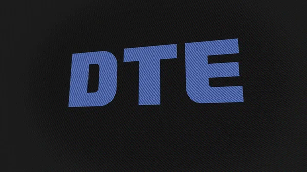 September 2023 Detroit Michigan Das Logo Von Dte Energy Auf — Stockfoto