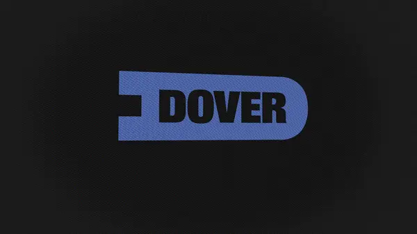 07Th September 2023 Downers Grove Illinois Logo Dover Corporation White — Stock Photo, Image