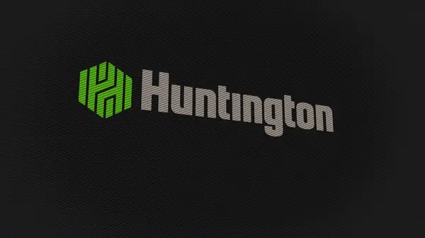 Колумб Штат Огайо Детройт Штат Мичиган Логотип Huntington Bancshares Белой — стоковое фото