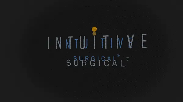 September 2023 Sunnyvale Kalifornien Logotypen För Intuitiv Kirurgi Vit Vägg — Stockfoto