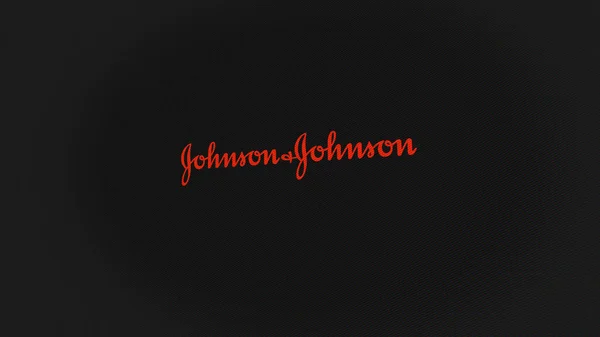 Нью Брансвик Нью Джерси Сентябрь 2023 Года Логотип Johnson Johnson — стоковое фото