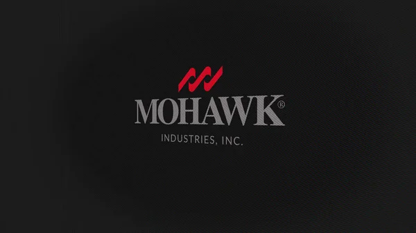 September 2023 Calhoun Georgien Mohawk Industries Logotyp Vit Vägg Skärmar — Stockfoto