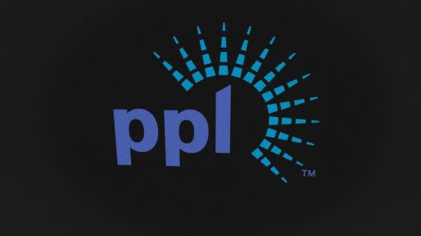 Septembre 2023 Allentown Pennsylvanie Logo Ppl Corporation Sur Mur Blanc — Photo
