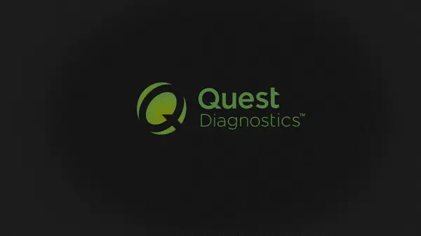2023 Szeptember Secaucus New Jersey Quest Diagnostics Logója Képernyők Fehér — Stock Fotó