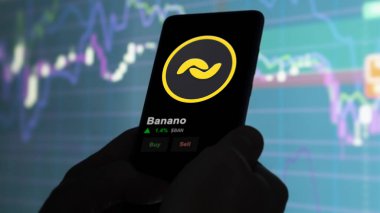 19 Eylül 2023. Banano 'nun fiyatını analiz eden bir yatırımcı, kripto $BAN limitin üzerine çıktı, BAN ve fiyatın üstüne çıktı..
