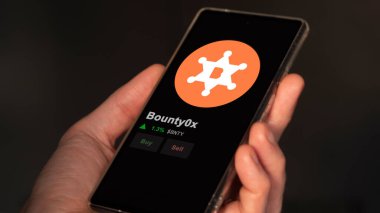 19 Eylül 2023. Bounty0x 'ın fiyatını analiz eden bir yatırımcı, kripto $BNTY limitin üzerine çıktı ve fiyatın üstüne çıktı..