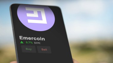 19 Eylül 2023. Emercoin 'in fiyatını analiz eden bir yatırımcı, kripto $EMC limitin üzerine çıktı, EMC ve fiyatın üstüne çıktı..