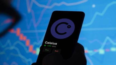 19 Eylül 2023. Celsius 'un fiyatını analiz eden bir yatırımcı, kripto $CEL limitin üzerine çıktı ve fiyatın üstüne çıktı..