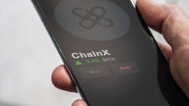 19 Eylül 2023. Zincir X 'in fiyatını analiz eden bir yatırımcı, kripto $PCX limitin üzerine çıktı ve fiyatın üstüne çıktı..