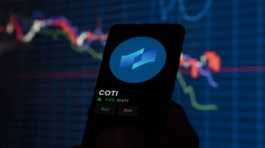 19 Eylül 2023. COTI 'nin fiyatını analiz eden bir yatırımcı, kripto $COTI limitin üzerine çıktı, COTI ve fiyatın üstüne çıktı..