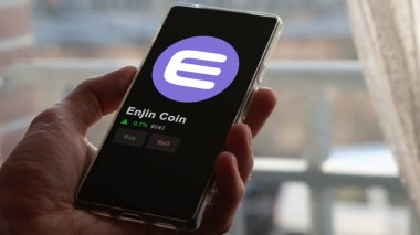 19 Eylül 2023. Enjin Coin 'in fiyatını analiz eden bir yatırımcı, ENJ limitinin üzerine çıktı ve fiyatın üstüne çıktı..