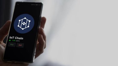 19 Eylül 2023. IoT Zinciri 'nin fiyatını analiz eden bir yatırımcı, kripto $ITC limitin üzerine çıktı ve fiyatın üstüne çıktı..