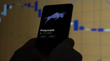 19 Eylül 2023. Polymath 'in fiyatını analiz eden bir yatırımcı, kripto POLY limitinin üzerine çıktı ve fiyatın üstüne çıktı..