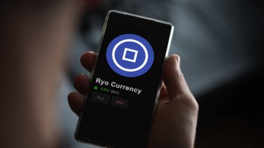 19 Eylül 2023. Ryo para biriminin fiyatını analiz eden bir yatırımcı, kripto $RYO limitin üzerine çıktı ve fiyatın üstüne çıktı..