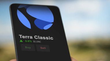 19 Eylül 2023. Terra Classic 'in fiyatını analiz eden bir yatırımcı, kripto $LUNC limitin üzerine çıktı ve fiyatın üstüne çıktı..