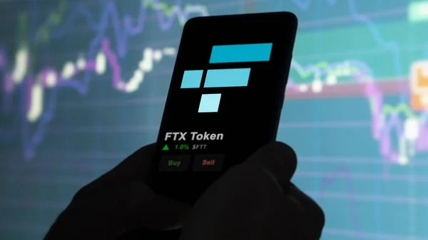 19 Eylül 2023. FTX Token 'ın fiyatını analiz eden bir yatırımcı, kripto $FTT limitin üzerine çıktı ve fiyatın üstüne çıktı..