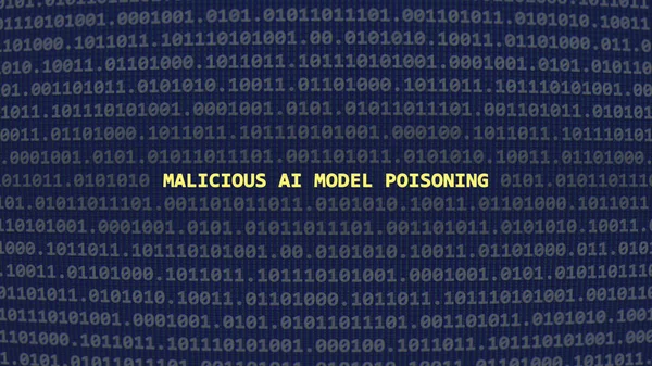 stock image malicious ai model poisoning,, text in English, English text,, malicious ai model poisoning vulnerability, malicious ai model poisoning attack,cyber attack, vulnerability, cyber defense, cyber security, ascii, cyber war, virus, phishing, malware, bot