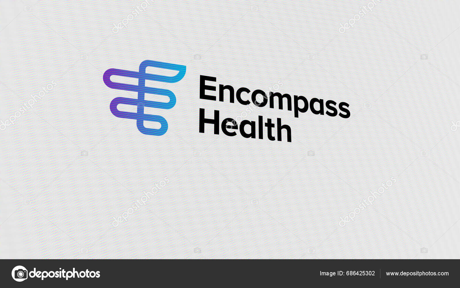 Logo Health Giant White Screen Brand Health Device