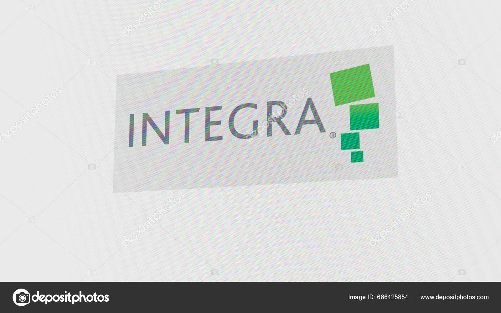 Logo Integra Lifesciences Holdings Giant White Screen Brand Integra