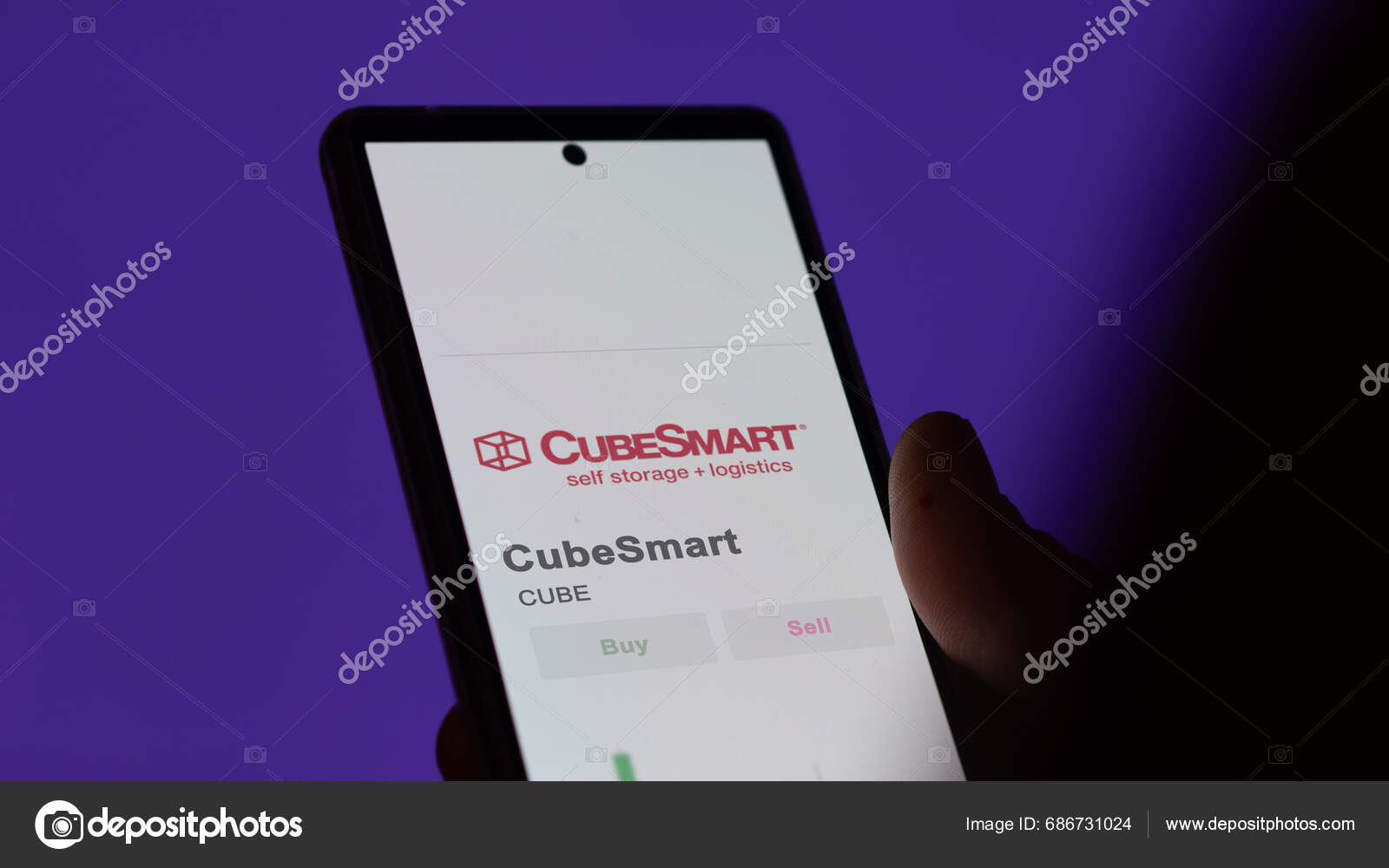 Trading Page Cubesmart Stock Exchange Shareholder Analyzing Cube Cube